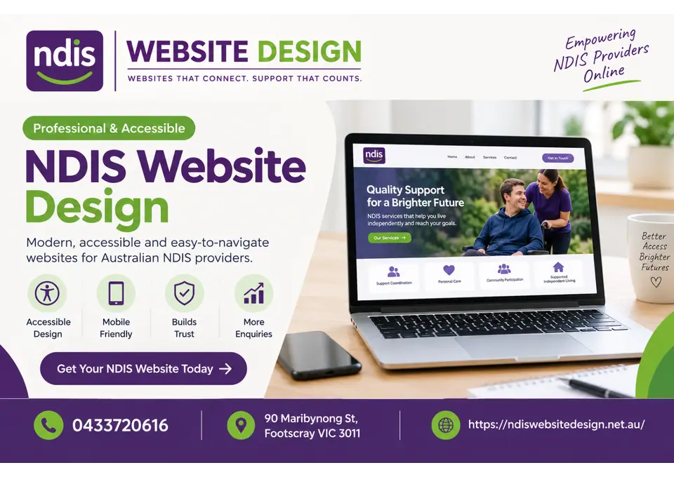 Affordable NDIS Website Design for Disability Support Providers photo 1