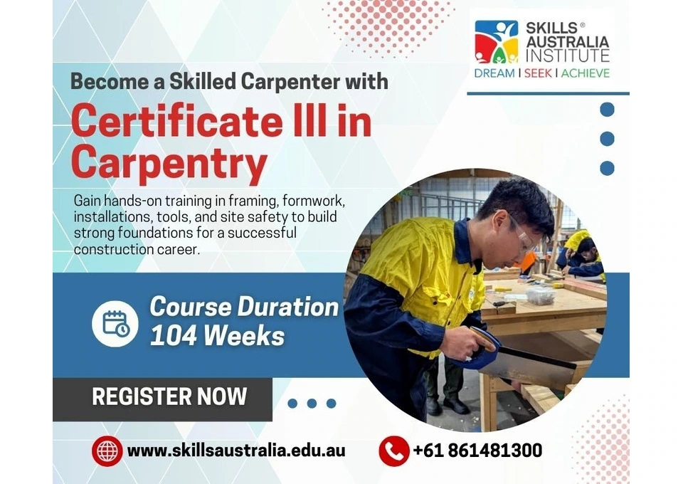 Start Your Career with Cert 3 Carpentry and Become Job-Ready Fast! photo 1