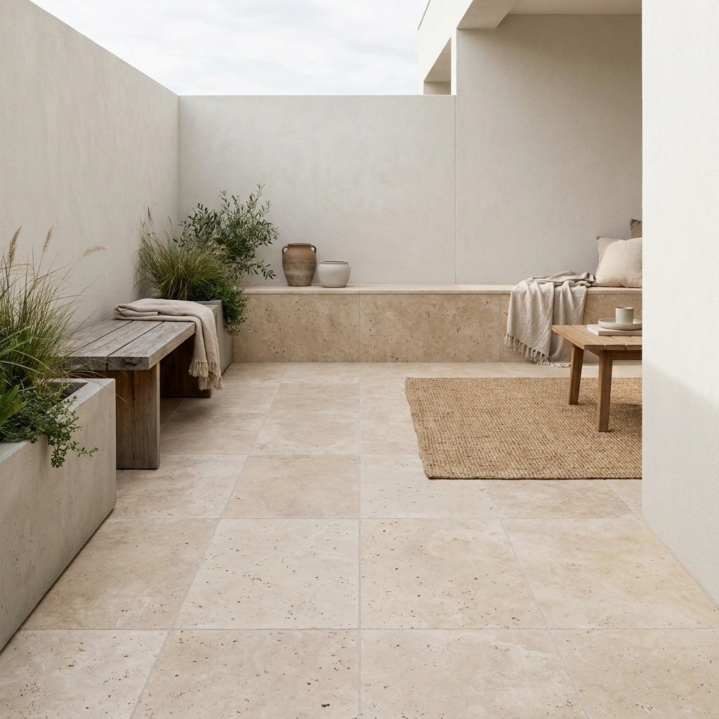 Thinking of Changing Your Outdoor Paving? Have a Look at Travertine photo 1