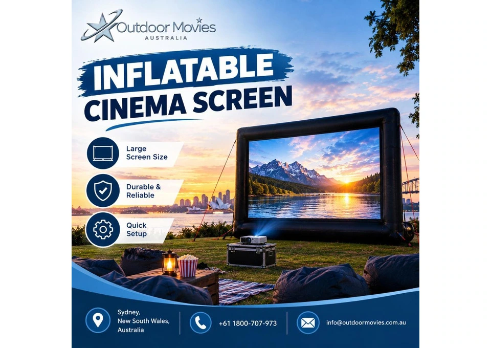 Inflatable Cinema Screen Hire in Sydney for Outdoor Events photo 1