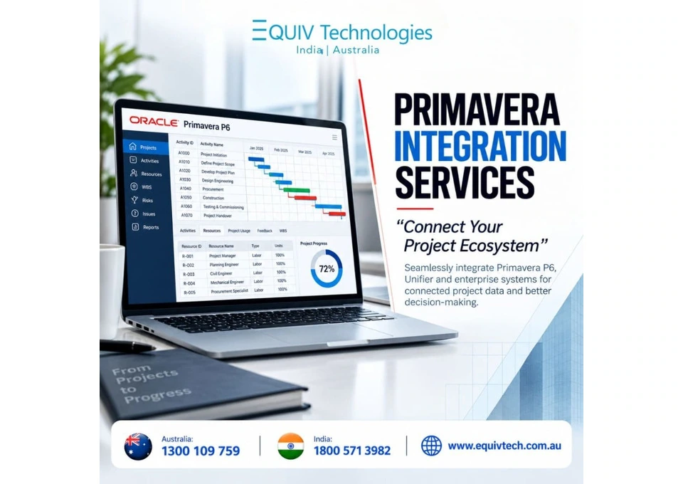 Oracle Primavera P6 Implementation & Consulting Services photo 1