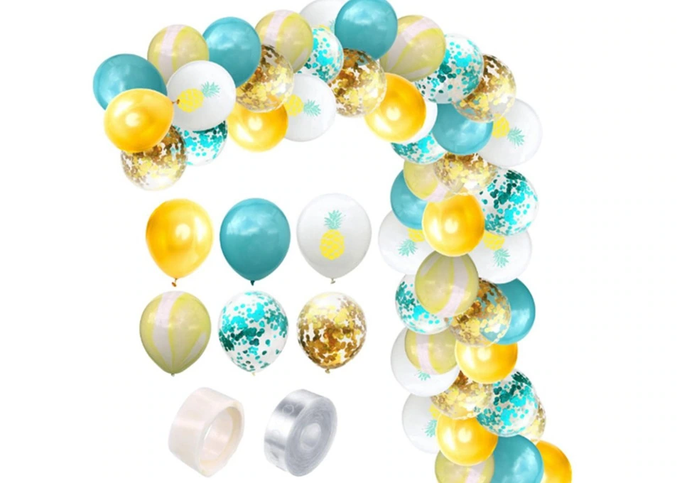 Hawaii Color Balloon Party Decoration for Sale in Australia