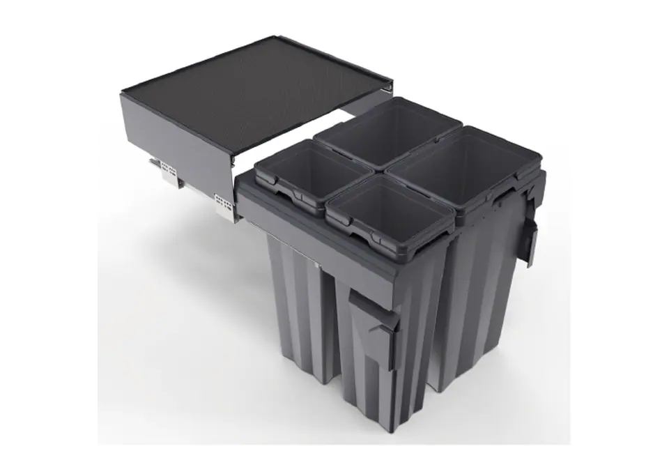 Pull Out Kitchen Waste Bins for Modern Kitchen Cabinets