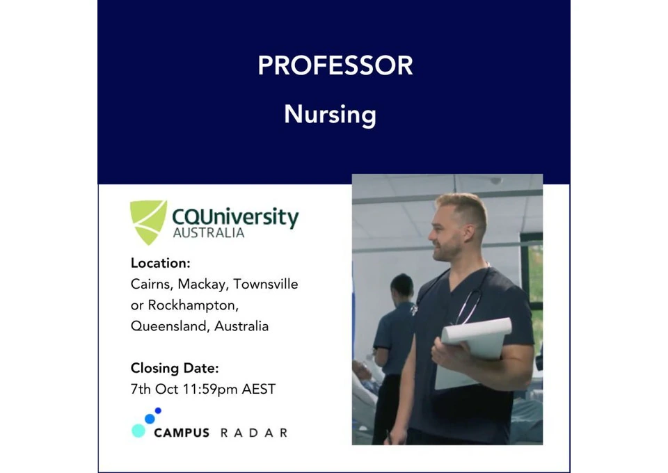 Professor in Nursing at CQUniversity Australia