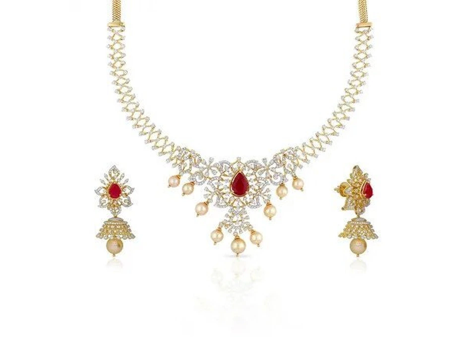 Diamond Necklaces in Melbourne | Anu Jewellers