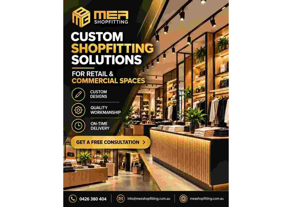 Custom Shopfitting Solutions in Melbourne – MEA Shopfitting photo 1