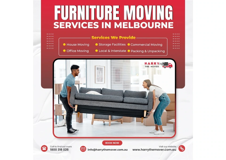 Need House or Office Furniture Moved in Melbourne? Book Now