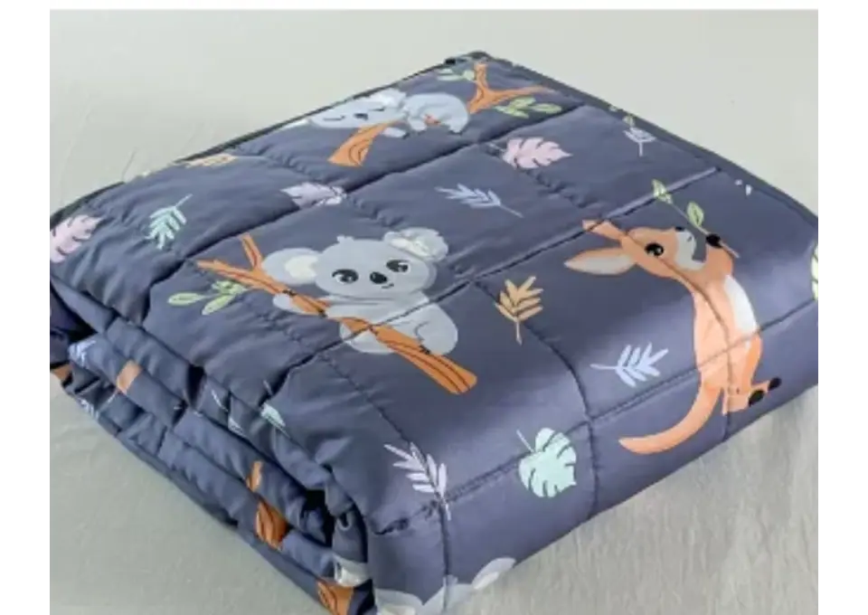 Bamboo Weighted Blanket for Kids: Soft, Breathable and Hypoallergenic