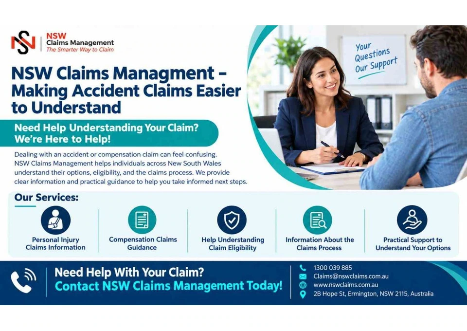 NSW Claims Management – Guiding You Through the Claims Process