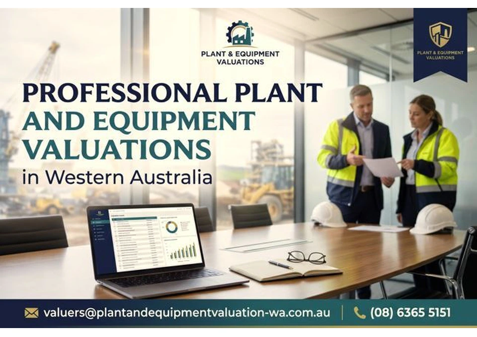 Professional Plant and Equipment Valuations in Western Australia