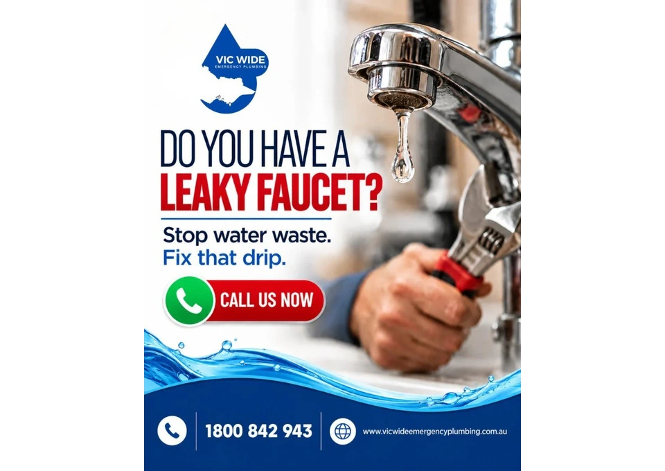 Leaky Faucet Repair Services in Melbourne | Vic Wide Emergency Plumbing photo 1