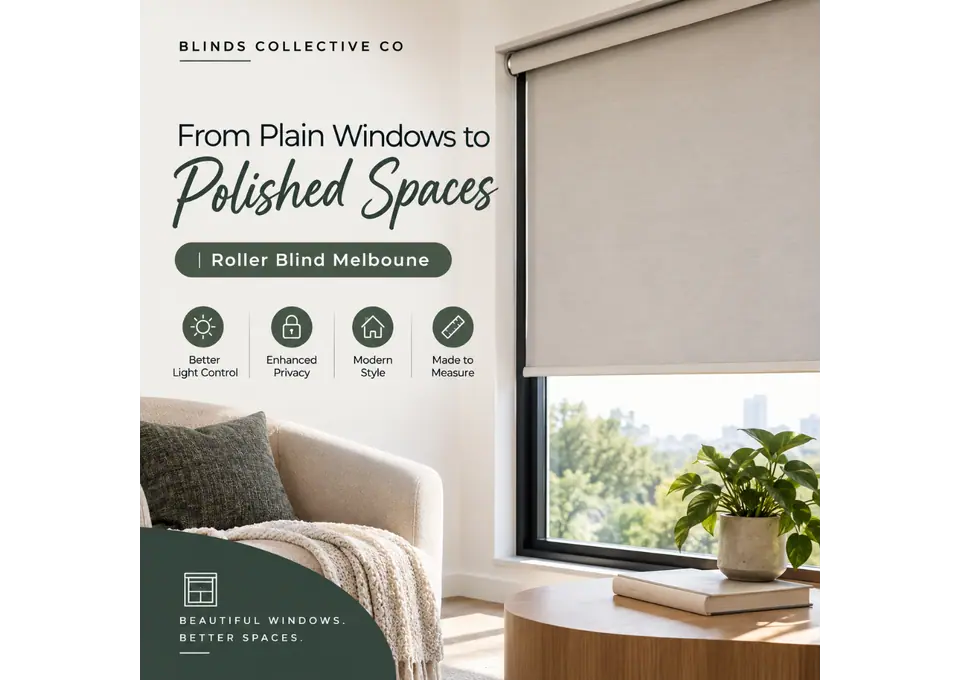 From Plain Windows to Polished Spaces | Roller Blind Melbourne photo 1