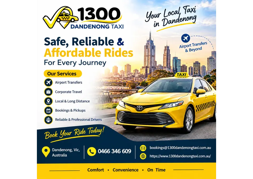 Affordable and Reliable Taxi Services in Dandenong – 1300 Dandenong Taxi photo 1