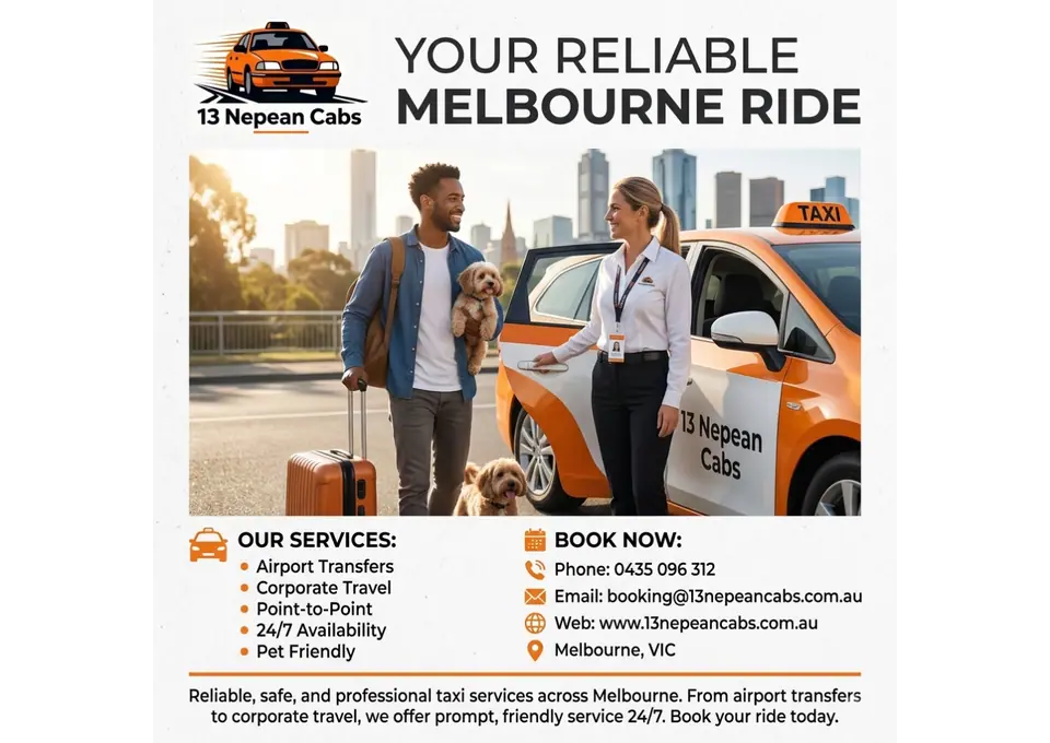 Reliable Nepean Taxi Service for Melbourne Airport Transfers photo 1