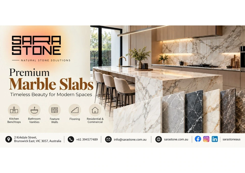Premium Marble Slabs Melbourne | Sara Stone Australia