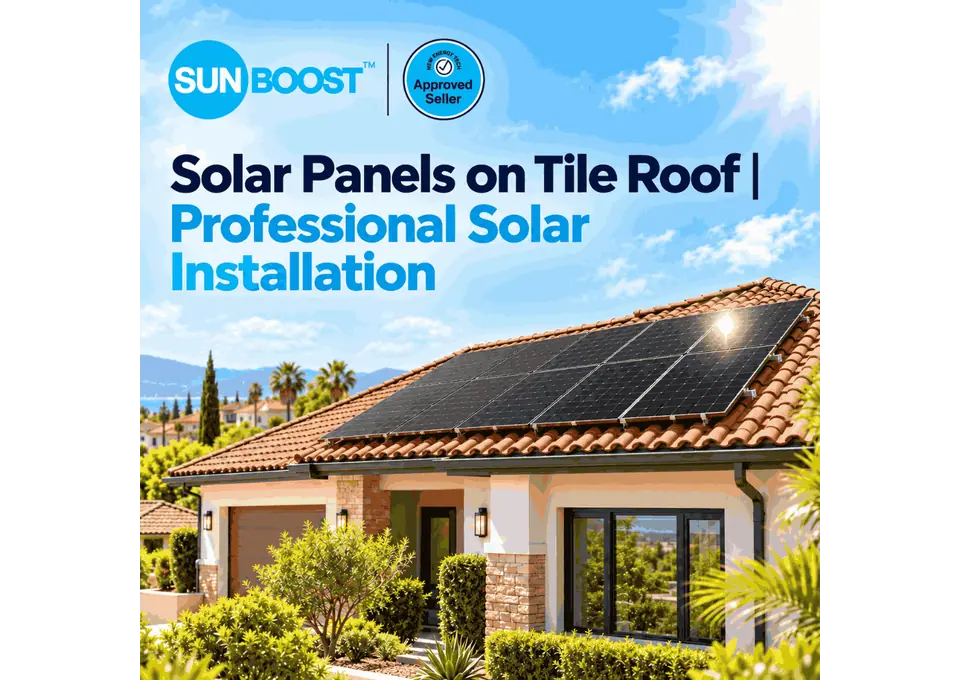 Solar Panels on Tile Roof | Professional Solar Installation photo 1