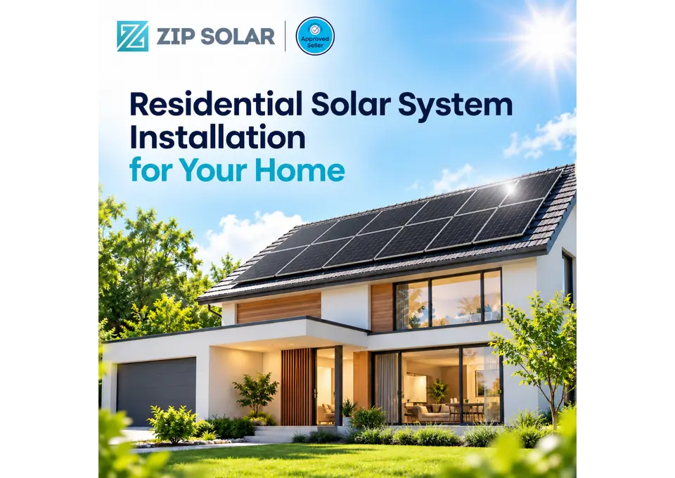 Residential Solar System Installation for Your Home photo 1