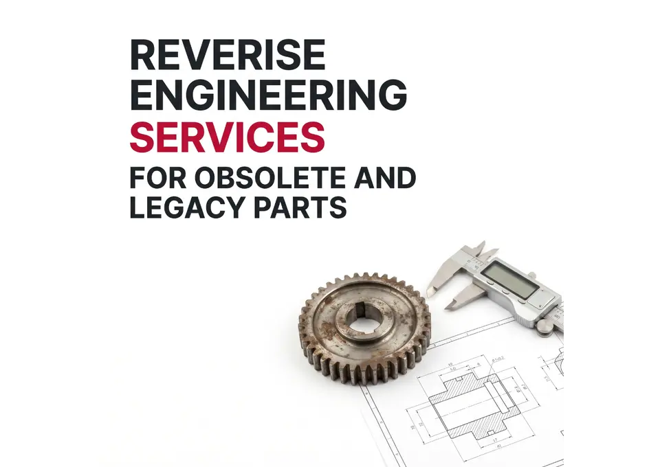 Reverse Engineering Services for Obsolete and Legacy Parts photo 1
