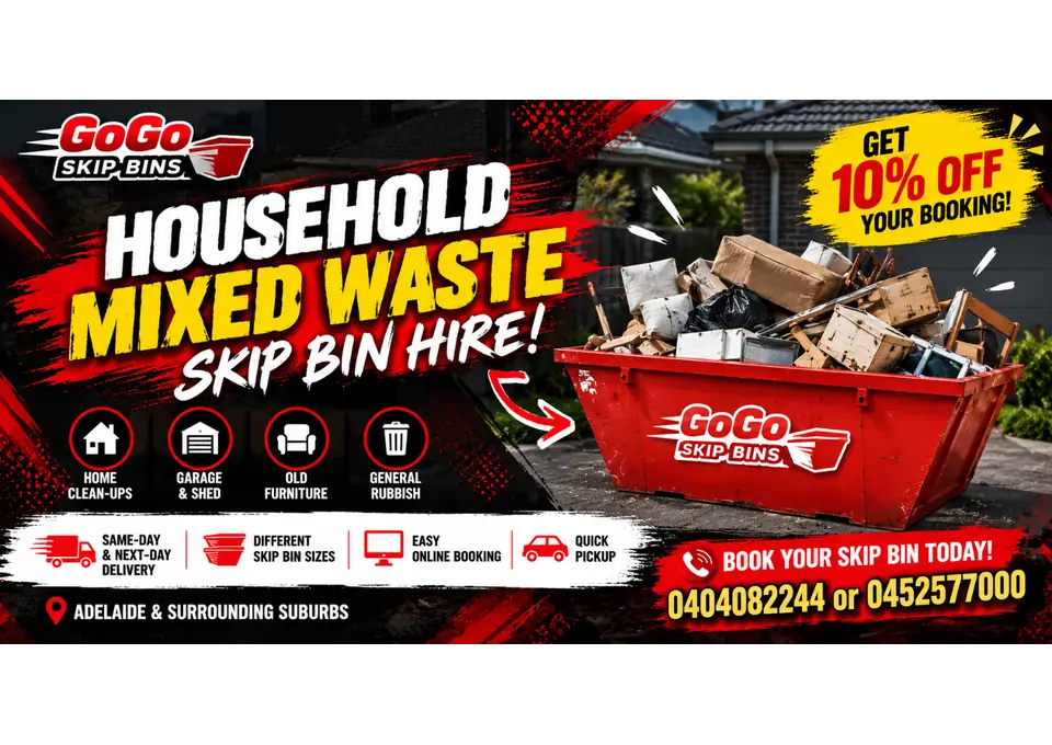 Skip Bin Hire Adelaide for Your Home, Garden or Renovation Project photo 1
