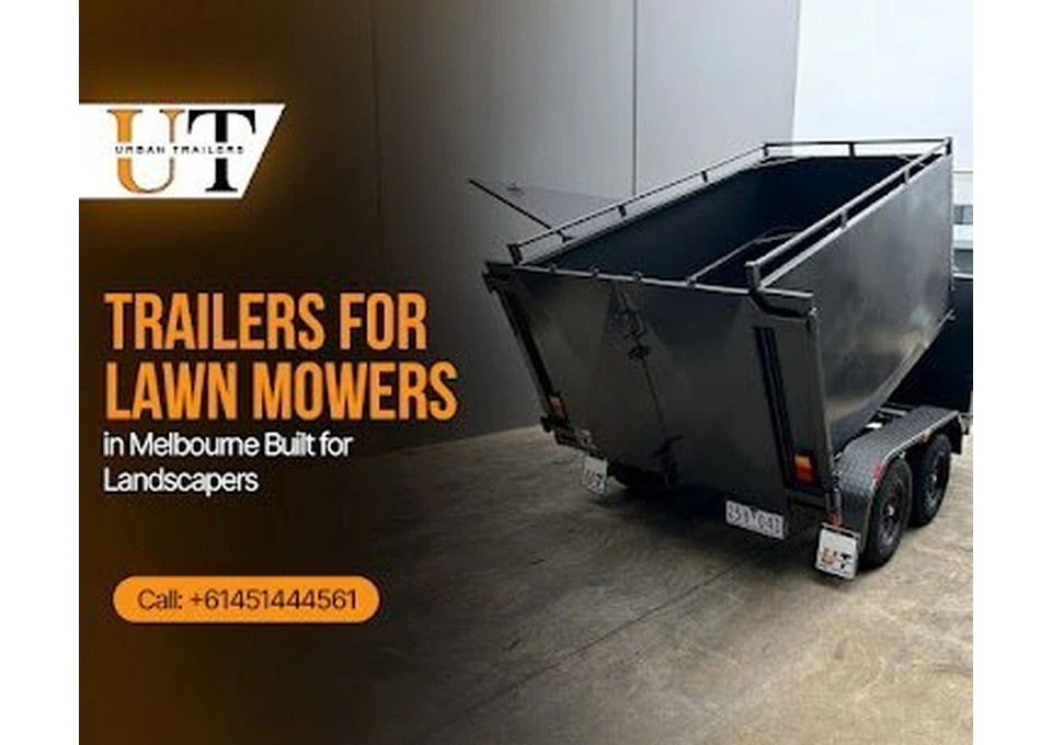 Trailers for Lawn Mowers in Melbourne -  Built for Landscapers and Tradespeople photo 1