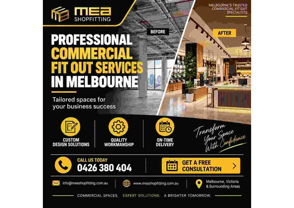 Professional Commercial Fit Out Services in Melbourne photo 1