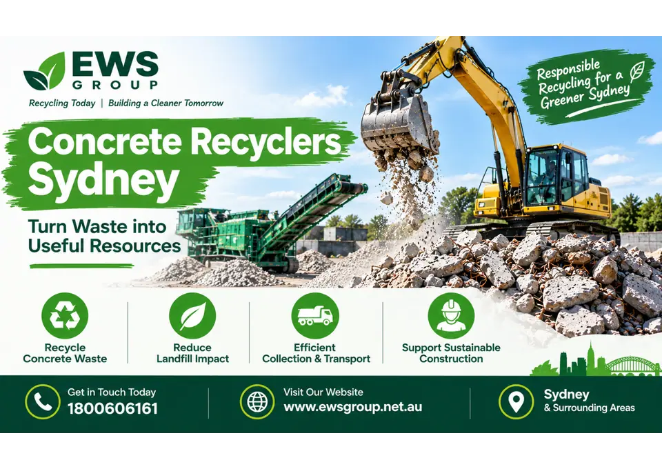 Concrete Recyclers Sydney for Smarter Site Waste Management photo 1