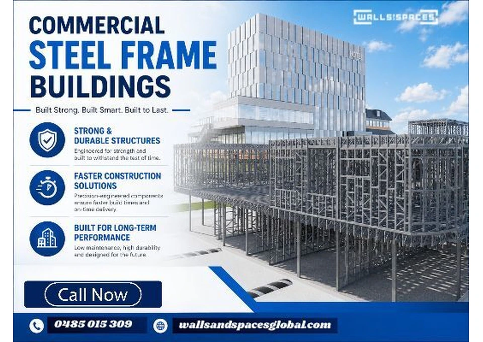 Future-Ready Commercial Buildings with Quality Steel Frames photo 1