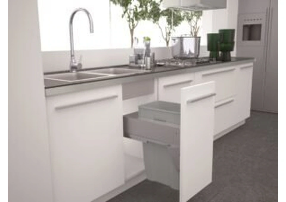 Pull Out Kitchen Waste Bins for Smarter Cabinet Storage