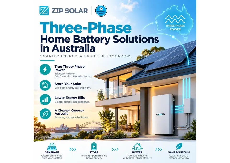 Three-Phase Home Battery Solutions in Australia photo 1