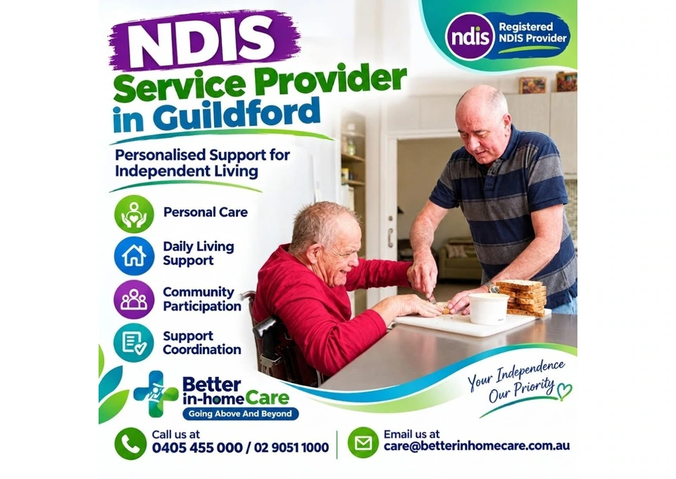 Best NDIS Service Provider in Guildford, 02 9051 1000 | Betterinhomecare photo 1