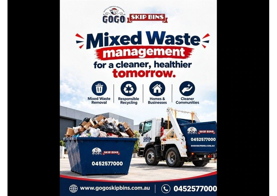 Affordable Mixed Waste Skip Bin Hire Adelaide | GoGo Skip Bins photo 1
