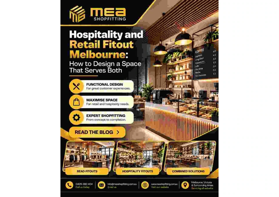 Hospitality and Retail Fitout Melbourne | MEA Shopfitting