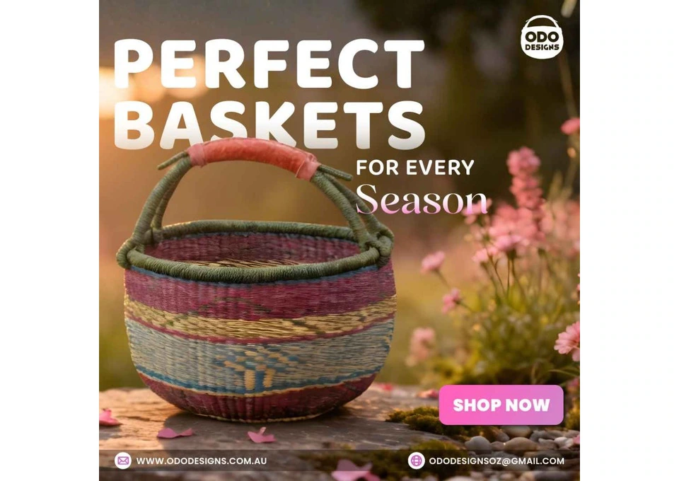 African Baskets & Hand Woven African Baskets | Odo Designs