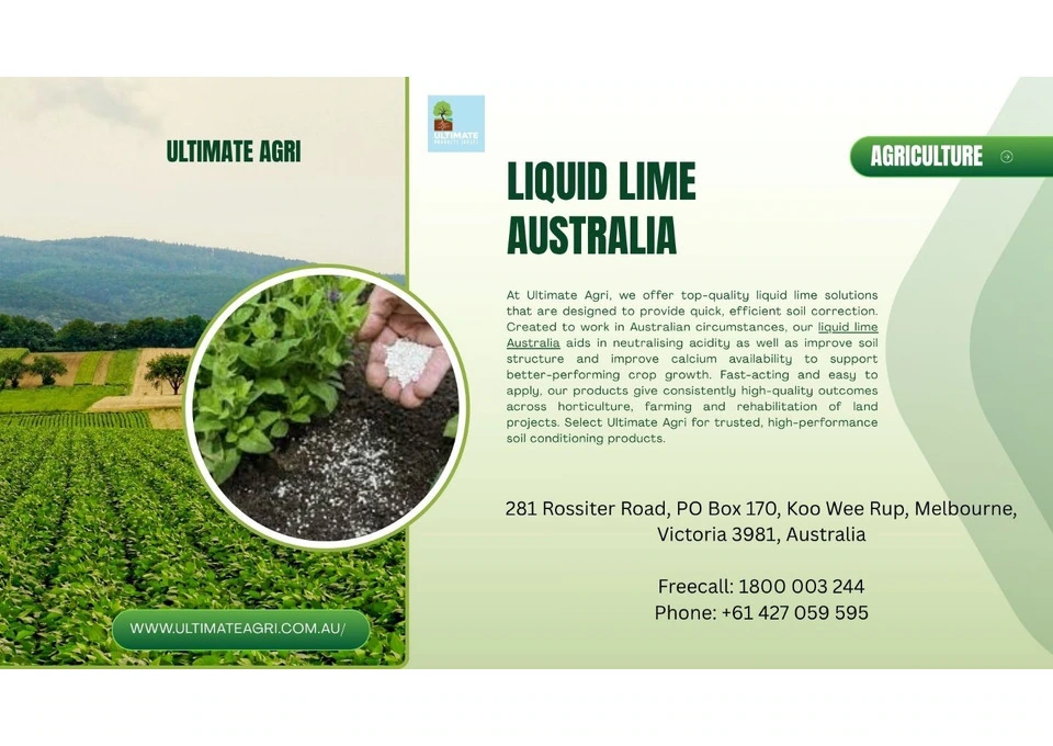Liquid lime Australia