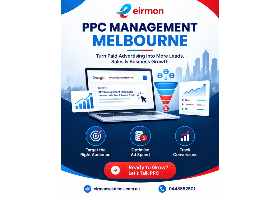 PPC Management Melbourne – Generate Quality Leads and Grow Your Business with Eirmon Solutions photo 1