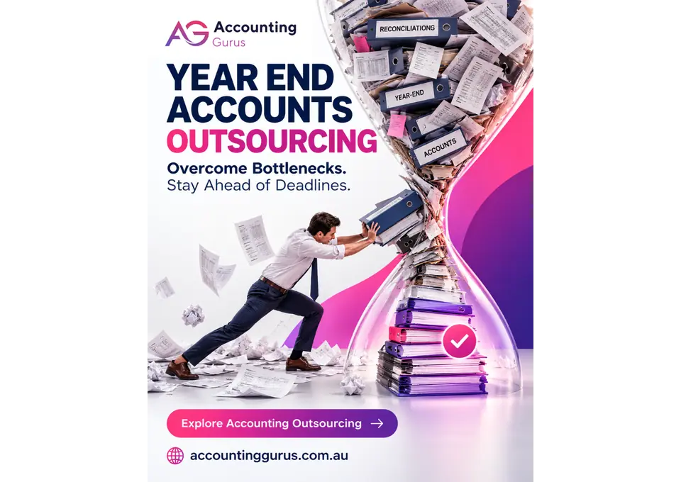 Year End Accounts Outsourcing to Overcome Bottlenecks photo 1
