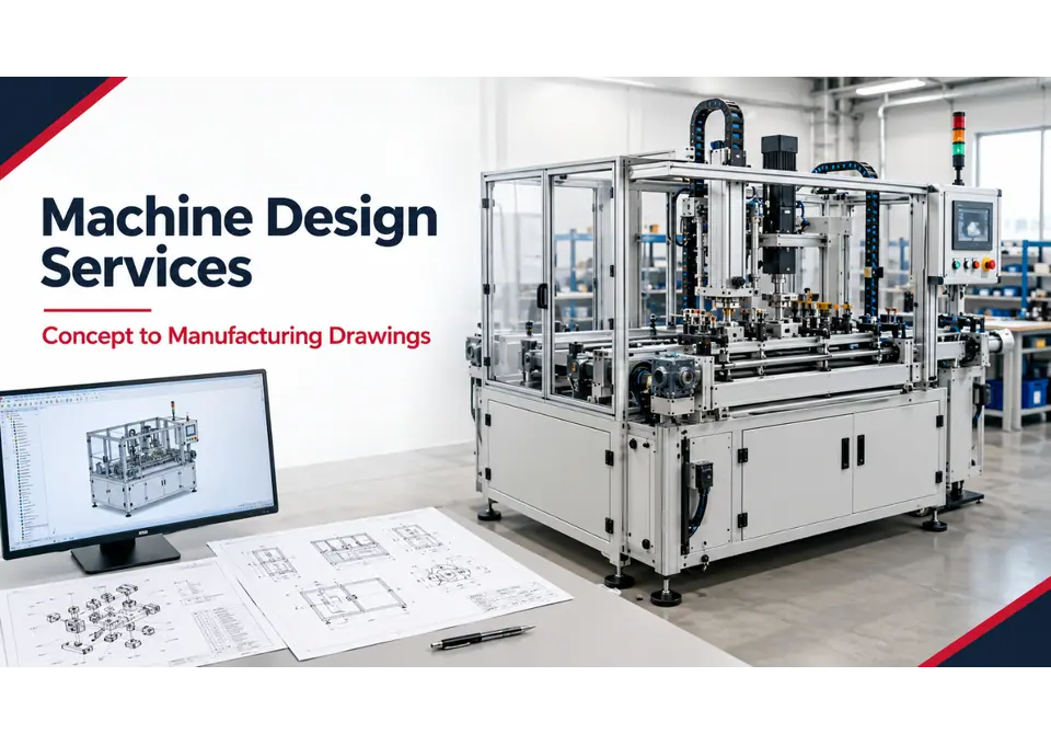 Machine Design Services - Concept to Manufacturing Drawings photo 1