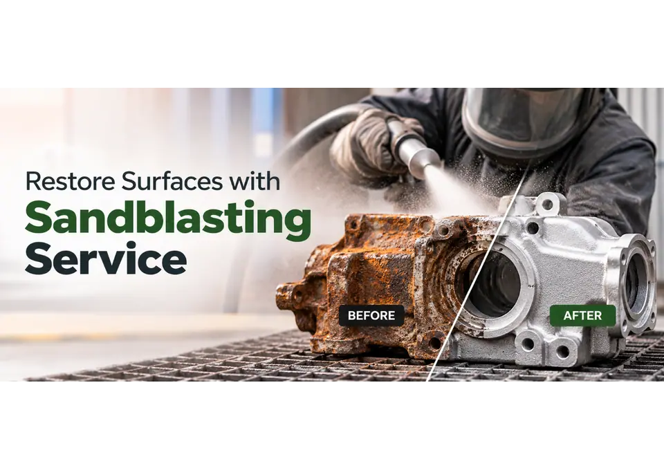 Restore Surfaces with Sandblasting Service photo 1