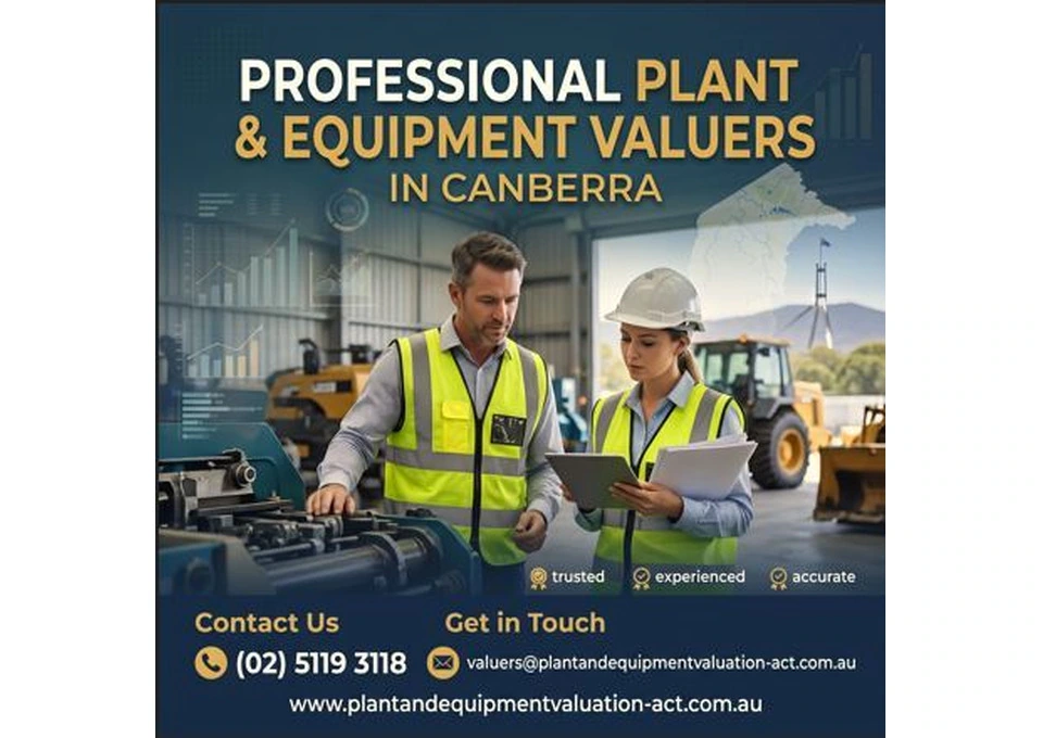 Professional Plant and Equipment Valuers in Canberra