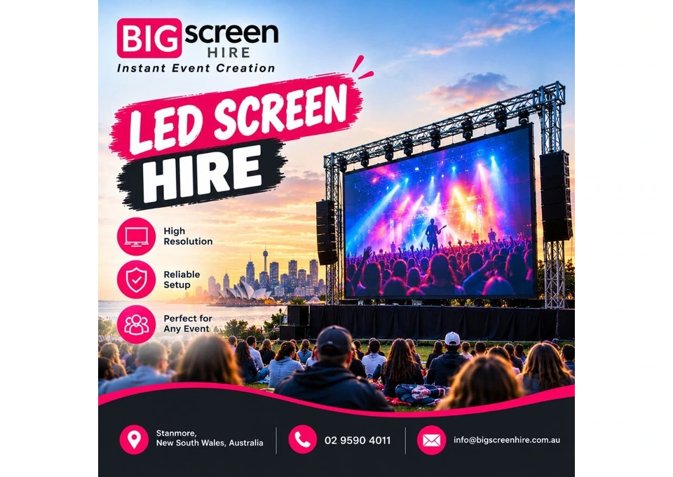 LED Screen Hire in Sydney for Events That Stand Out photo 1